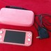 Nintendo Switch Lite - Pink in Pink Zipper Case Includes Charging Cord HDH-001